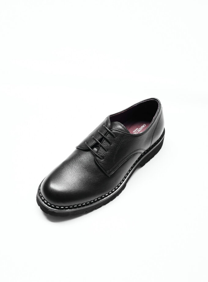 REAL LEATHER SHOES BLACK