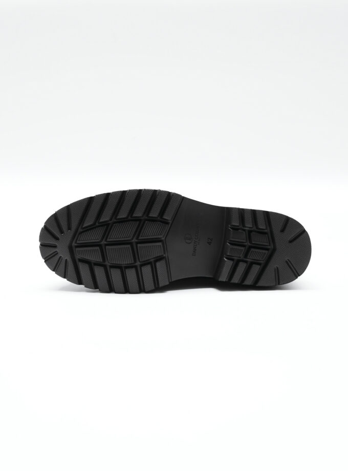 REAL LEATHER SHOES BLACK