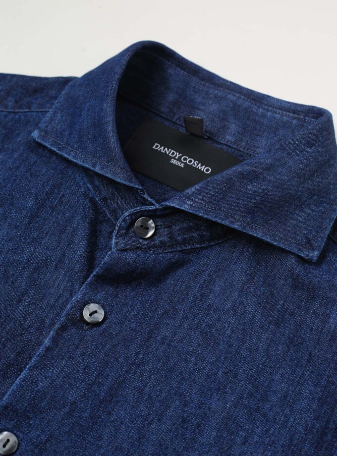 CUTAWAY COLLAR DENIM