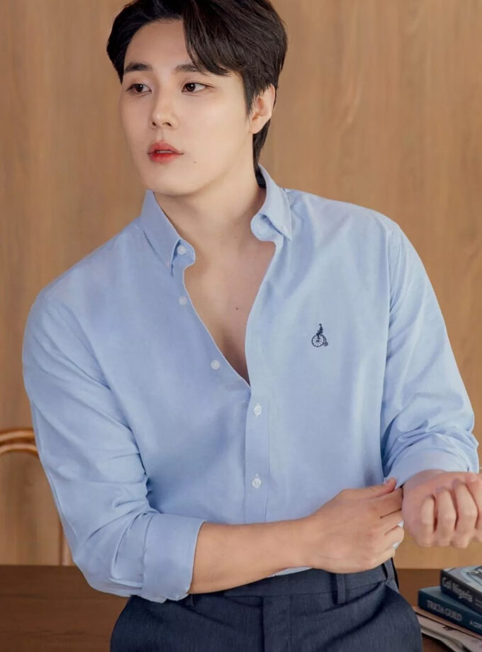 OXFORD SHIRT WITH LOGO