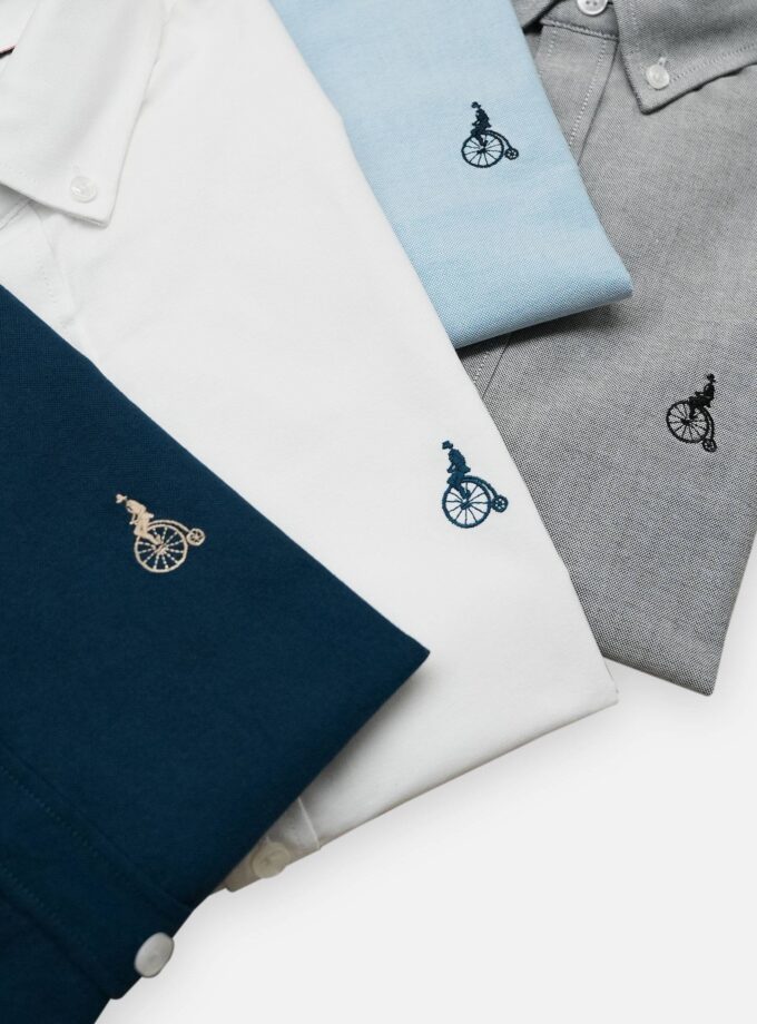 OXFORD SHIRT WITH LOGO