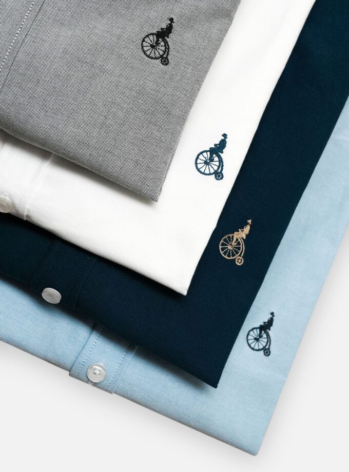 OXFORD SHIRT WITH LOGO